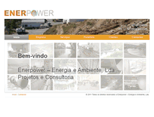 Tablet Screenshot of enerpower.pt
