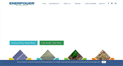 Desktop Screenshot of enerpower.ie